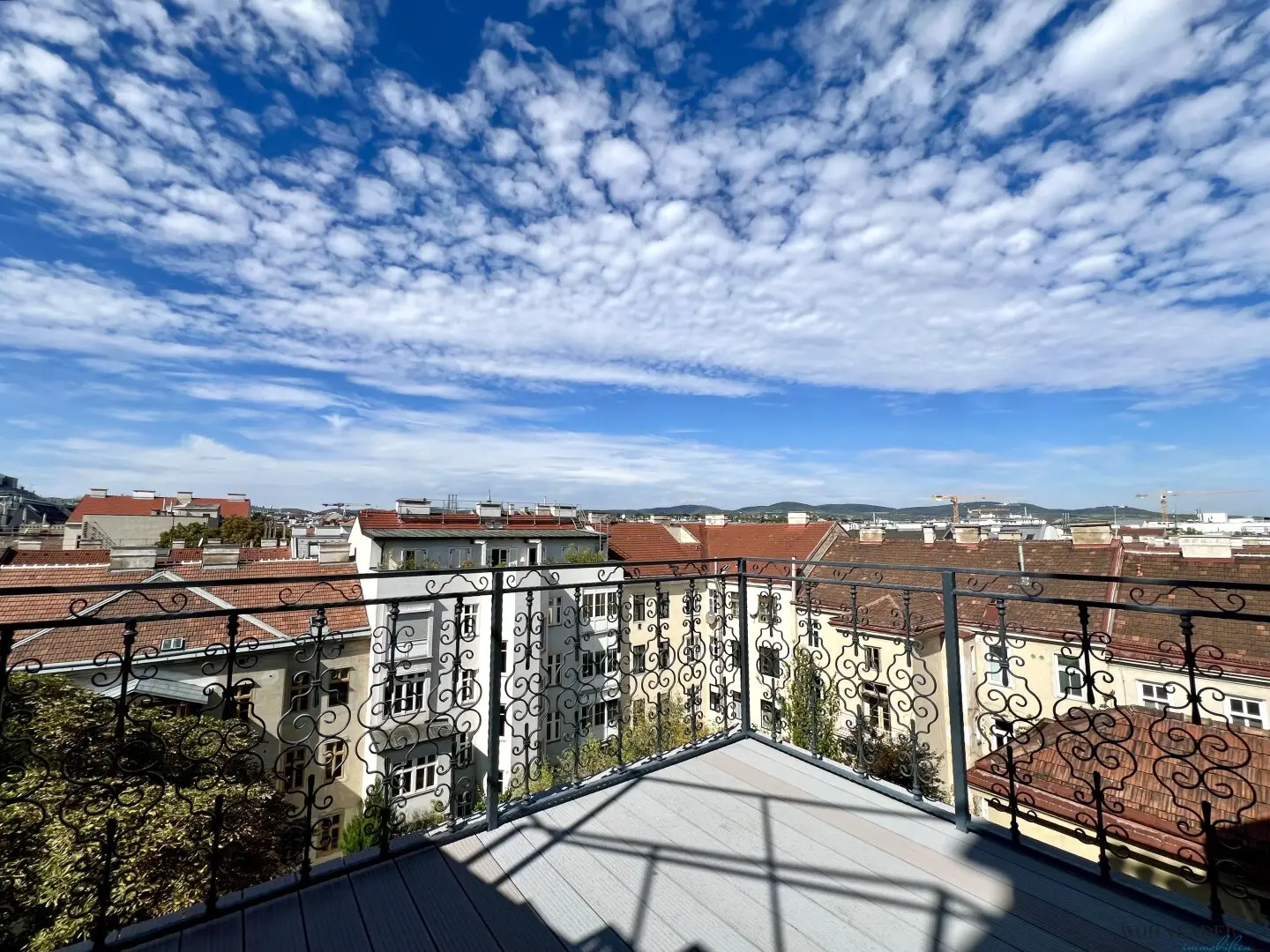 Exklusive 150-m²-Dachgeschosswohnung auf zwei Ebenen mit Terrassen und spektakulärem Stadtblick – Wien-Währing, 18. Bezirk