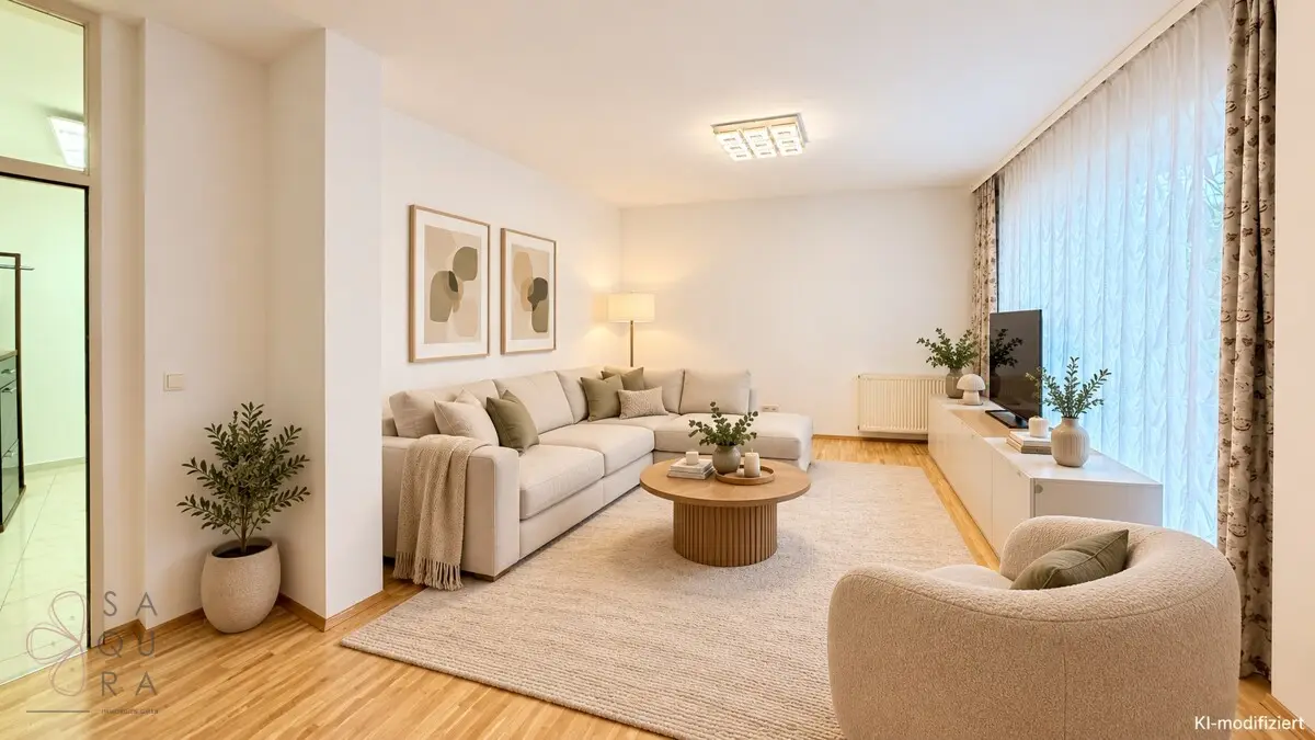 Familienwohnung mit Privatgarten und überdachter Terrasse
