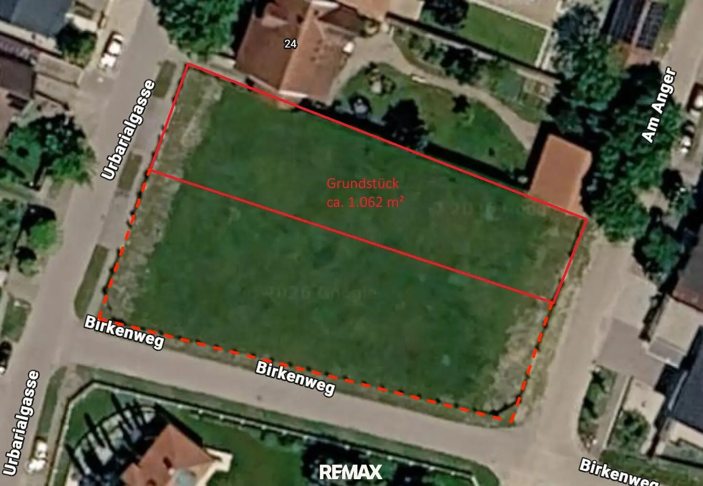 "BAUGRUND IN ILLMITZ ca. 1.062 m² – EBENES BAUGRUNDSTÜCK IN RUHIGER WOHNLAGE"