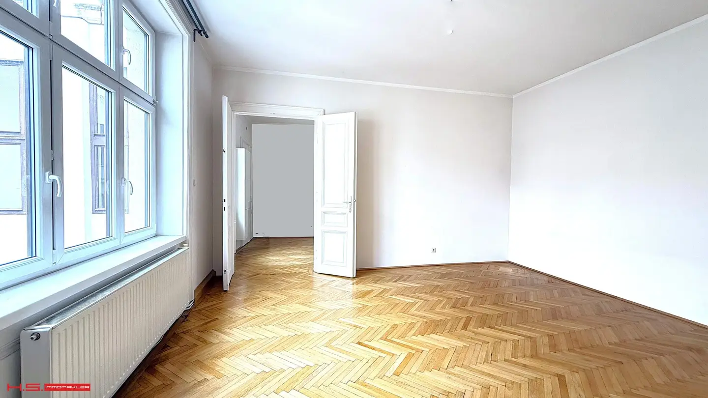 STILWOHNUNG - 12m² BALKON OPTIONAL - SONNIGER GRÜNBLICK- HERRLICHES STILHAUS - 4.OBERGESCHOSS - HOFLAGE
