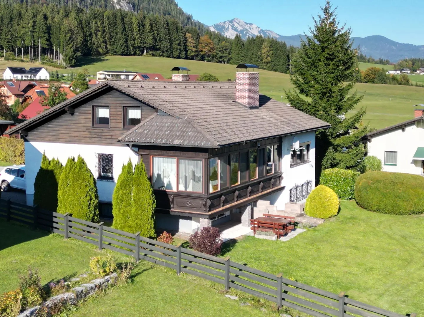 Ferienwohnung modernisiert mit Panoramablick