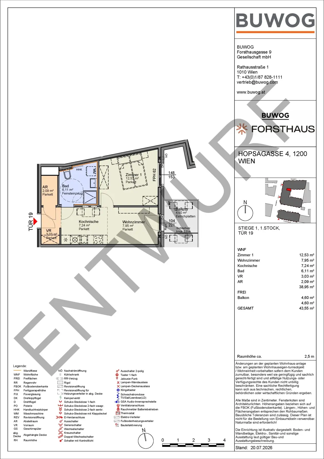 Wohnungsplan 1.19