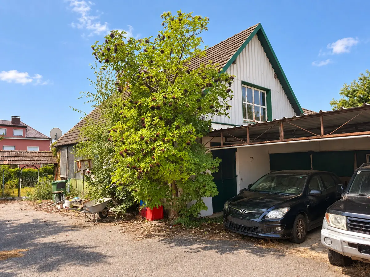 Wohnung im Landhaus mit großem Grundstück