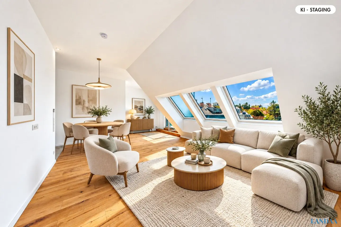 ** NEU ** PENTHOUSE-FLAIR MIT SÜDTERRASSE - STILVOLLER DACHGESCHOSS-ERSTBEZUG MIT GROSSZÜGIGER RAUMHÖHE