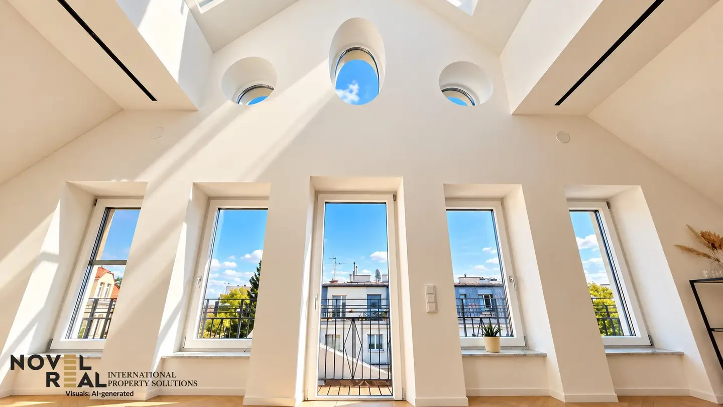 Historisches Dachgeschoss-Juwel mit stilvollem Design! Exklusiver Erstbezug mit traumhaftem Weitblick!