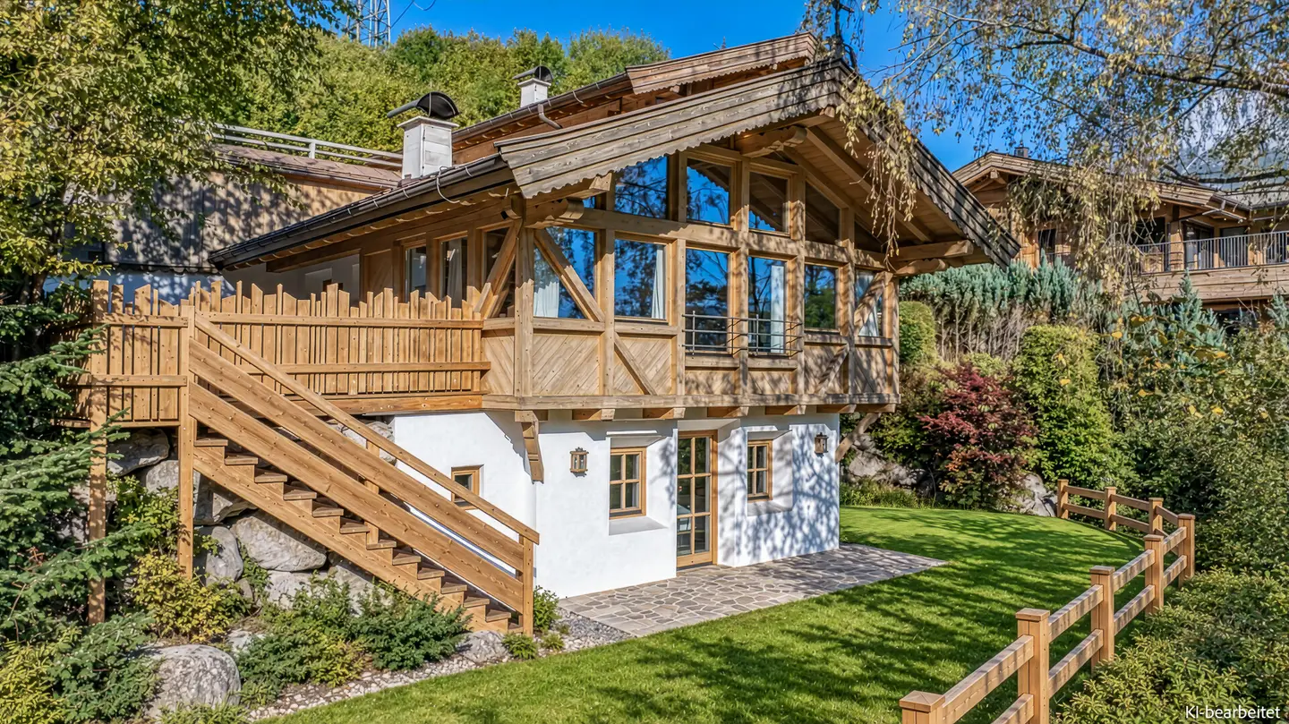 KITZIMMO-Exklusives Ski in / Ski out Chalet mit Kaiserblick - Immobilien Ellmau.
