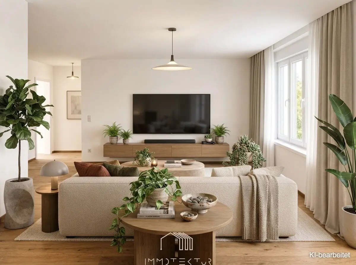 WALTENDORF-LIEBHABER: Modernised 3 room with BALCONY + LOGGIA and private garage