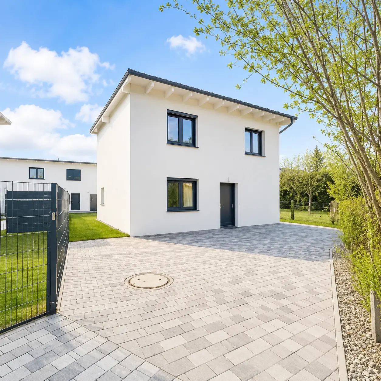 Erstbezug Familienwohnung mit Eigengarten und privater Zufahrt