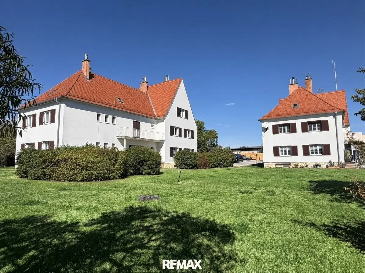 Hausansicht Gartenblick