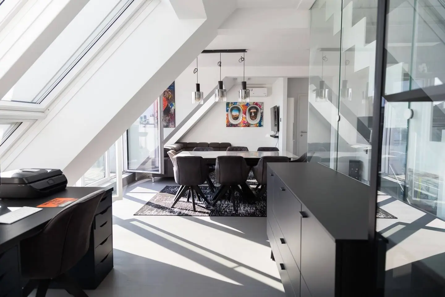 EXKLUSIVES PENTHOUSE I Dachterrasse mit 360°-Panoramablick