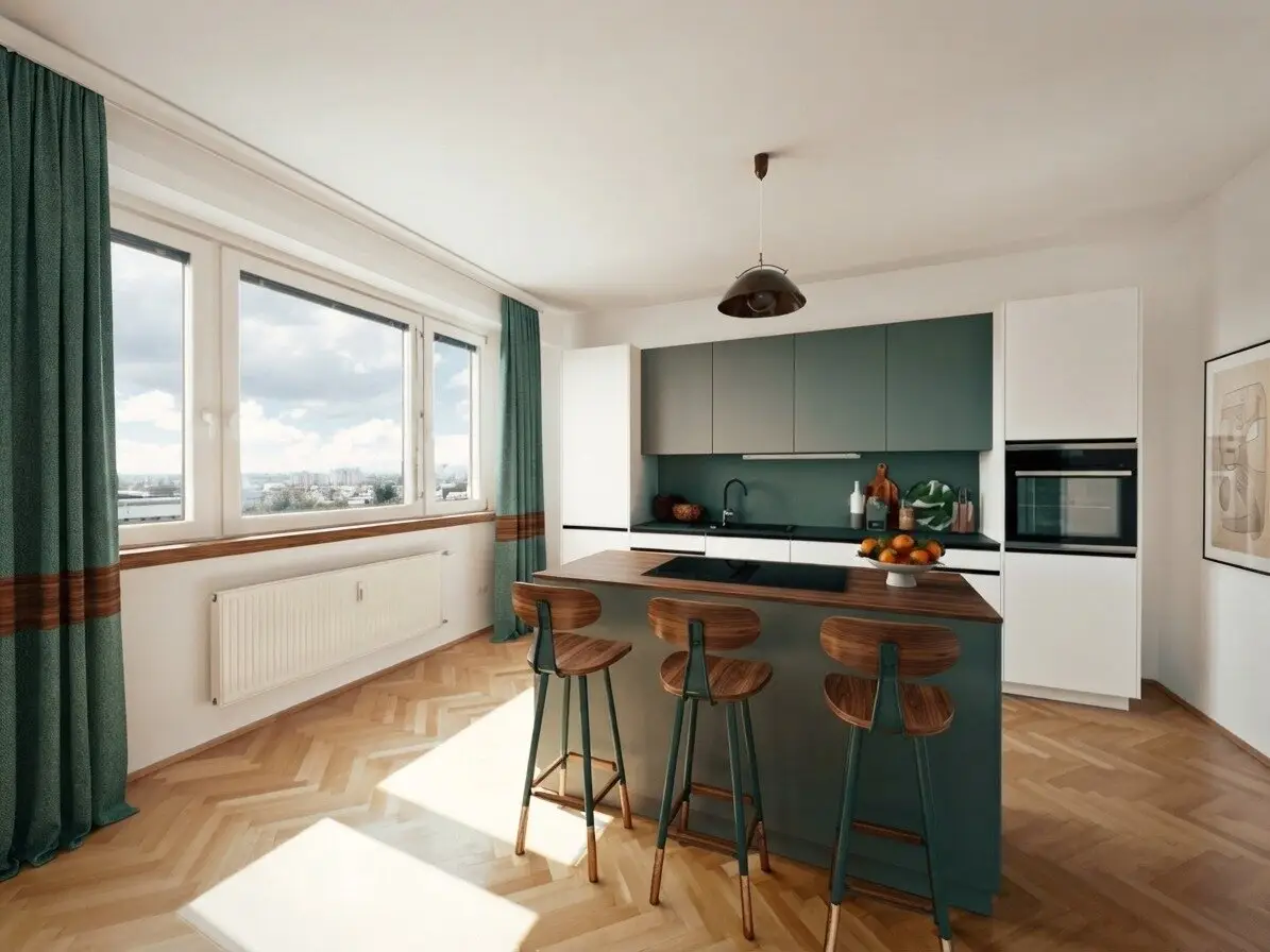 *5-Zimmer-Wohnung neu saniert mit Küche &amp; 2 Balkonen - Friedrichgasse in Graz*