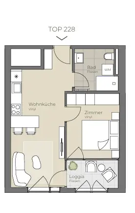 Neubauwohnung mit Aufzug und Keller