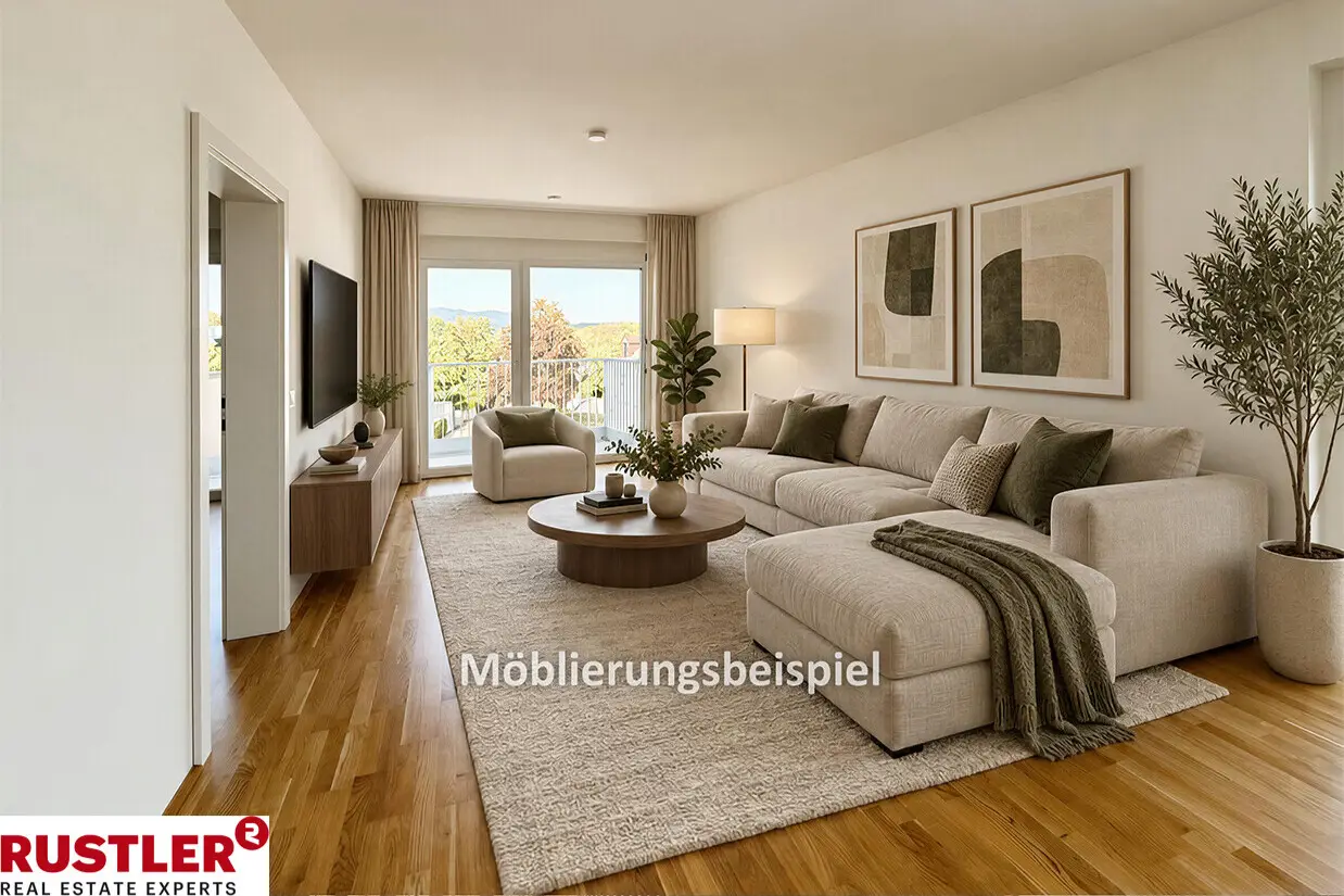 Energieeffiziente Wohnung mit Balkon und Aufzug
