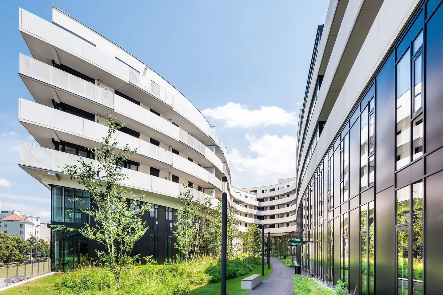 Moderne Wohnung mit Terrasse beim Prater