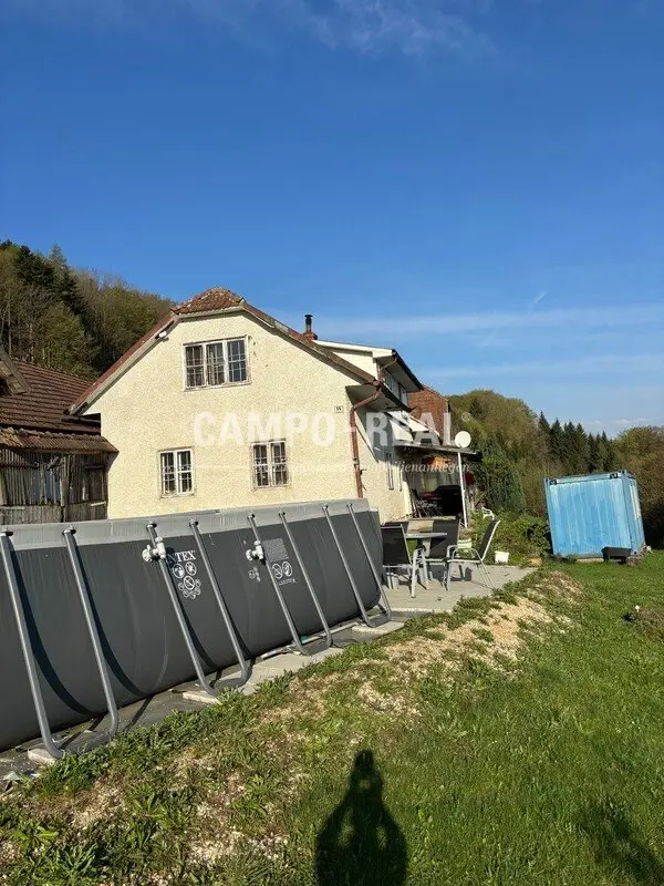 Altes Bauernhaus mit ca. 10 ha Grund in Eschenau zu verkaufen, schöne Einzellage am Berg, Privatverkauf