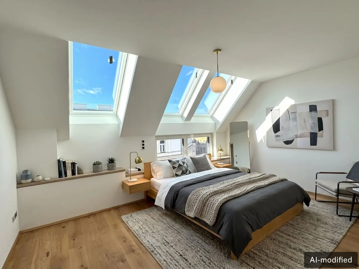 [KI-generiertes Foto] Schlafzimmer