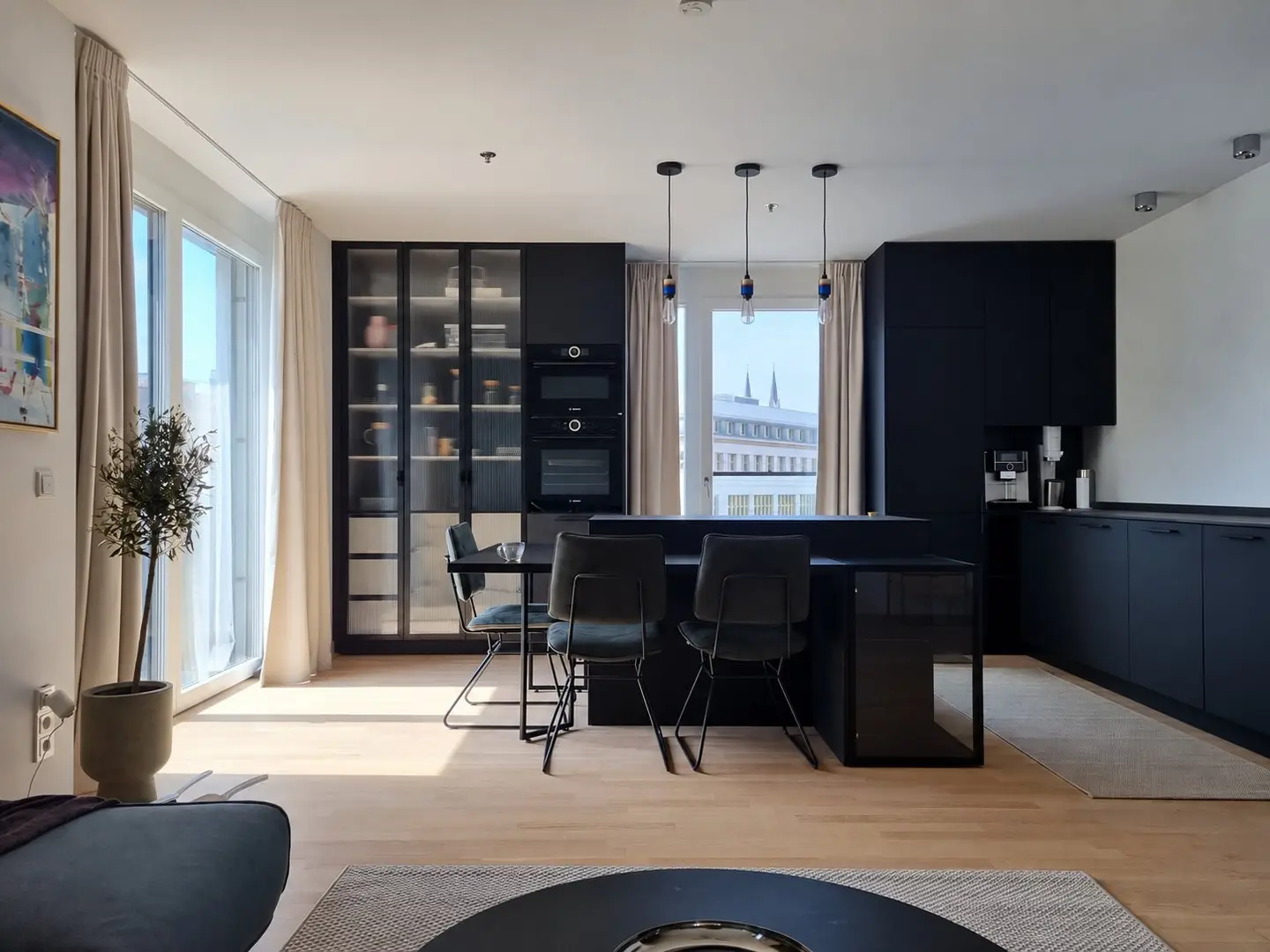 High quality apartment with south balcony in modern new building
