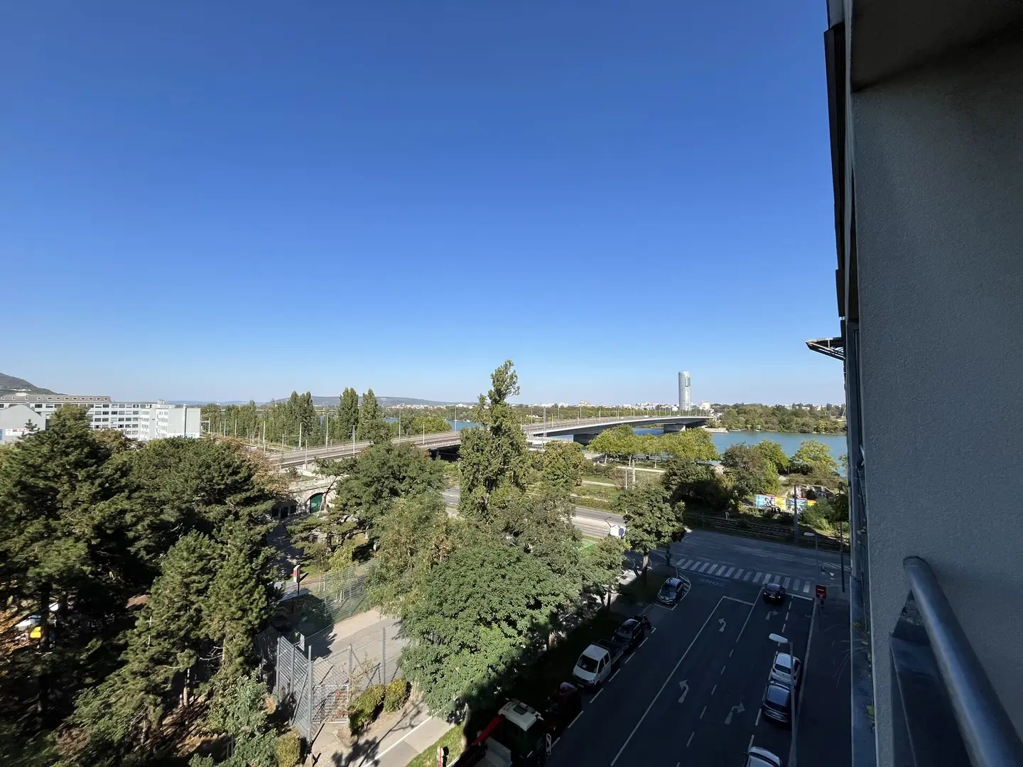 Maisonettewohnung with view to the Donauinsel in a modern new build