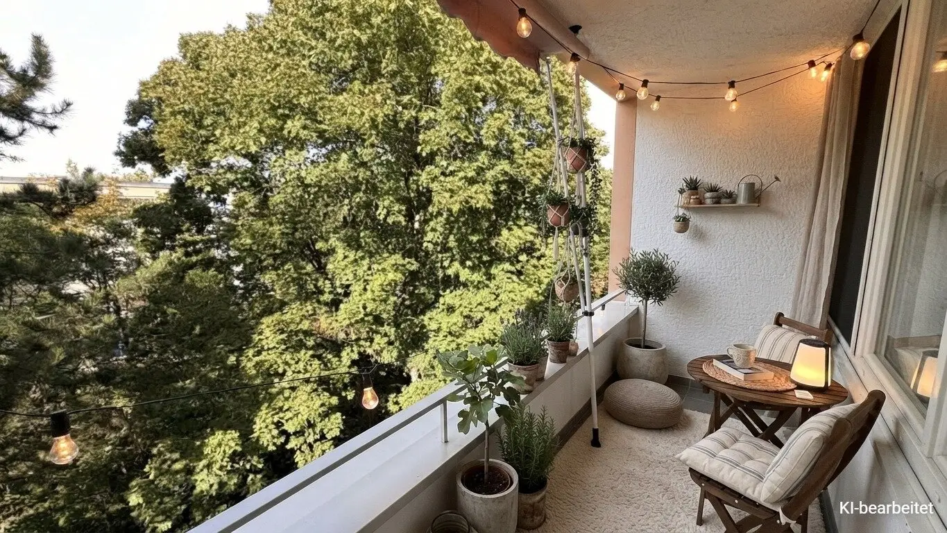 SÜDSTADT: Sunny 3-room apartment with balcony facing south west