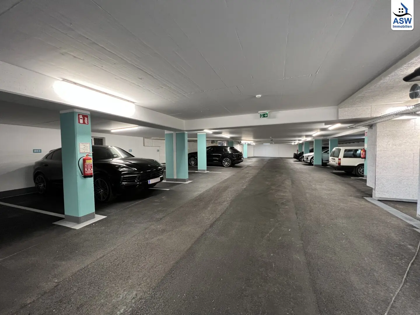 Underground parking space at Pöstlingberg, Spazenhofstraße 18, with EV charging station preparation for sale