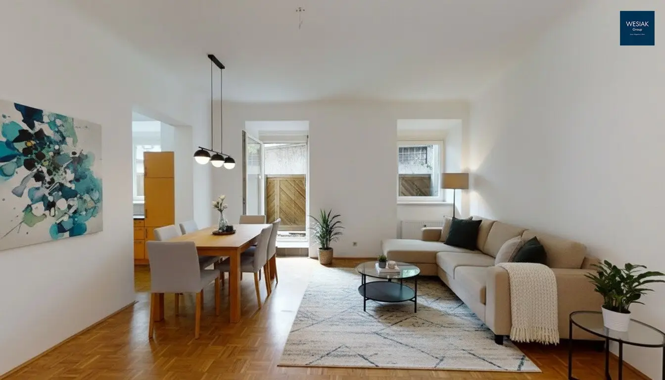 Annenstraße 14/1 - 3 Zimmerwohnung mit zwei Terrassen