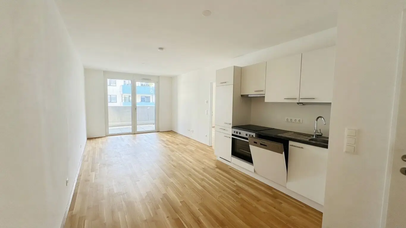 Moderne 2 Zi -Wohnung mit Loggia - nahe Millennium City (provisionsfrei!)