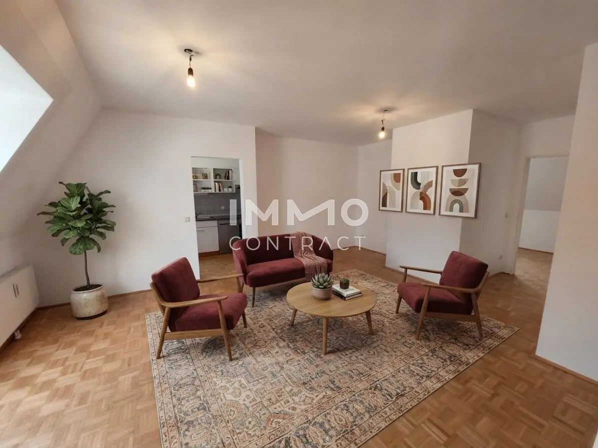 RUHIGE 3- Zimmer Wohnung mit Dachterrasse in der Pfarrgasse 15, Top 311
