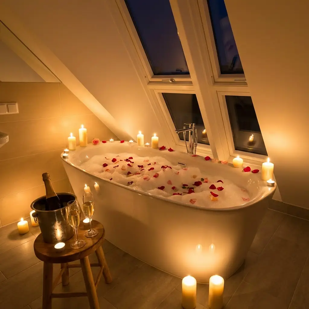 Penthouse with roof terrace and private lift