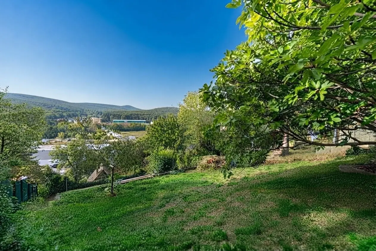 Garten mit Blick über das Wiental