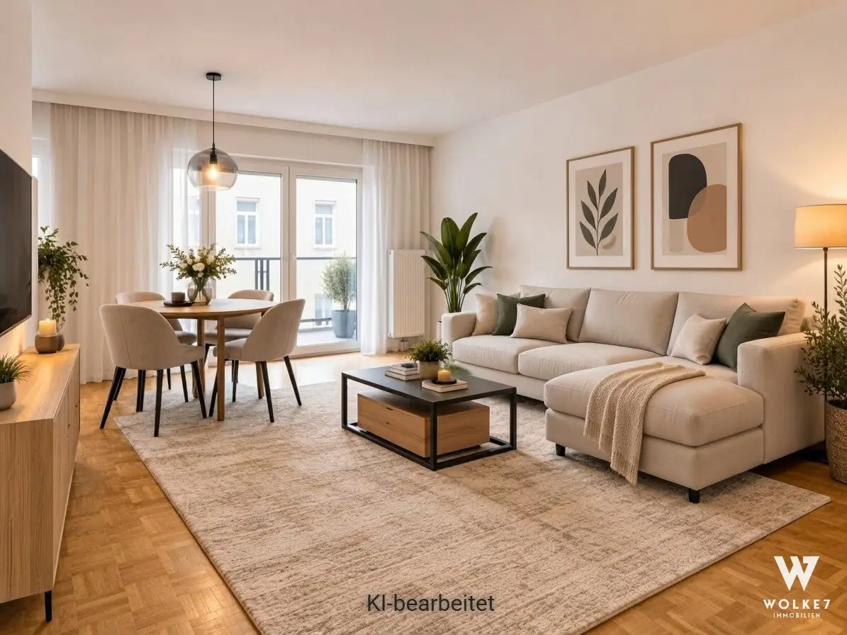 +++INNENSTADTNÄHE+++ Modernisierte 3-Zimmer Wohnung | ca. 74,87 m2 | Balkon | Kellerabteil | Fahrradraum | Nähe Hauptbahnhof und künftige U2-Station