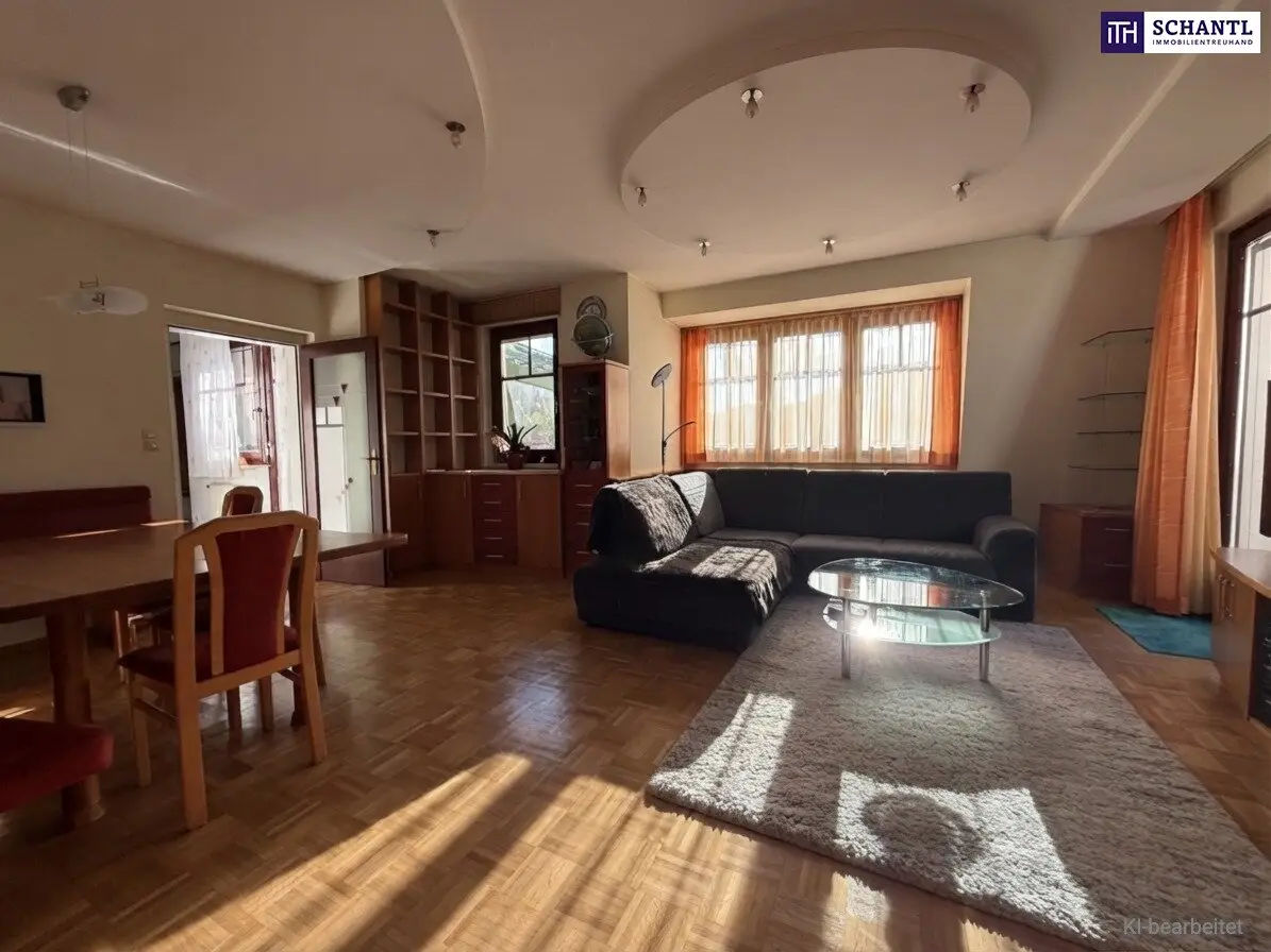 Helle 4-Zimmer-Dachgeschoßwohnung mit zwei Terrassen und Plabutsch-Blick – Graz-Andritz