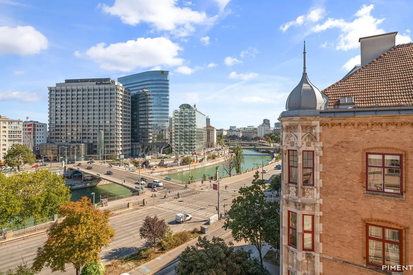 Stilvolle Altbauwohnung in attraktiver Lage mit Blick über den Donaukanal