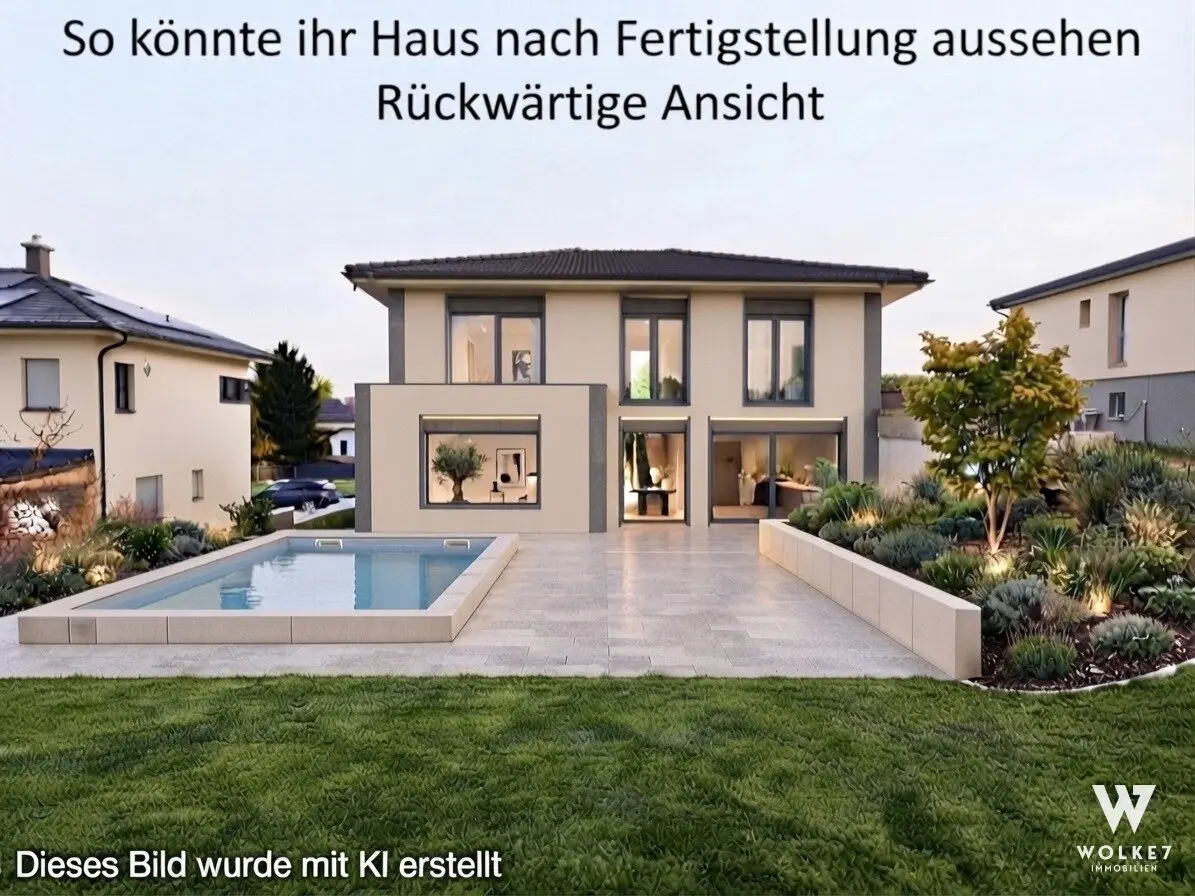 Großzügiges Einfamilienhaus (Ausbauhaus) mit fast 200 m2 Wohnnutzfläche auf Eigengrund – hochwertige Bausubstanz und enormes Potenzial!
