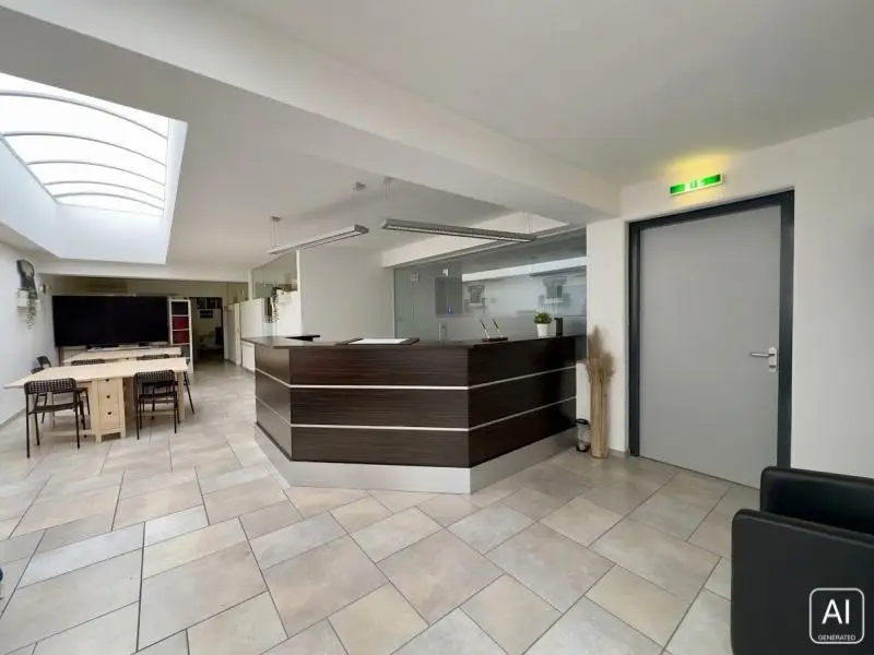 Sichtbare Wohnung mit Kundenparkplätzen und Lift