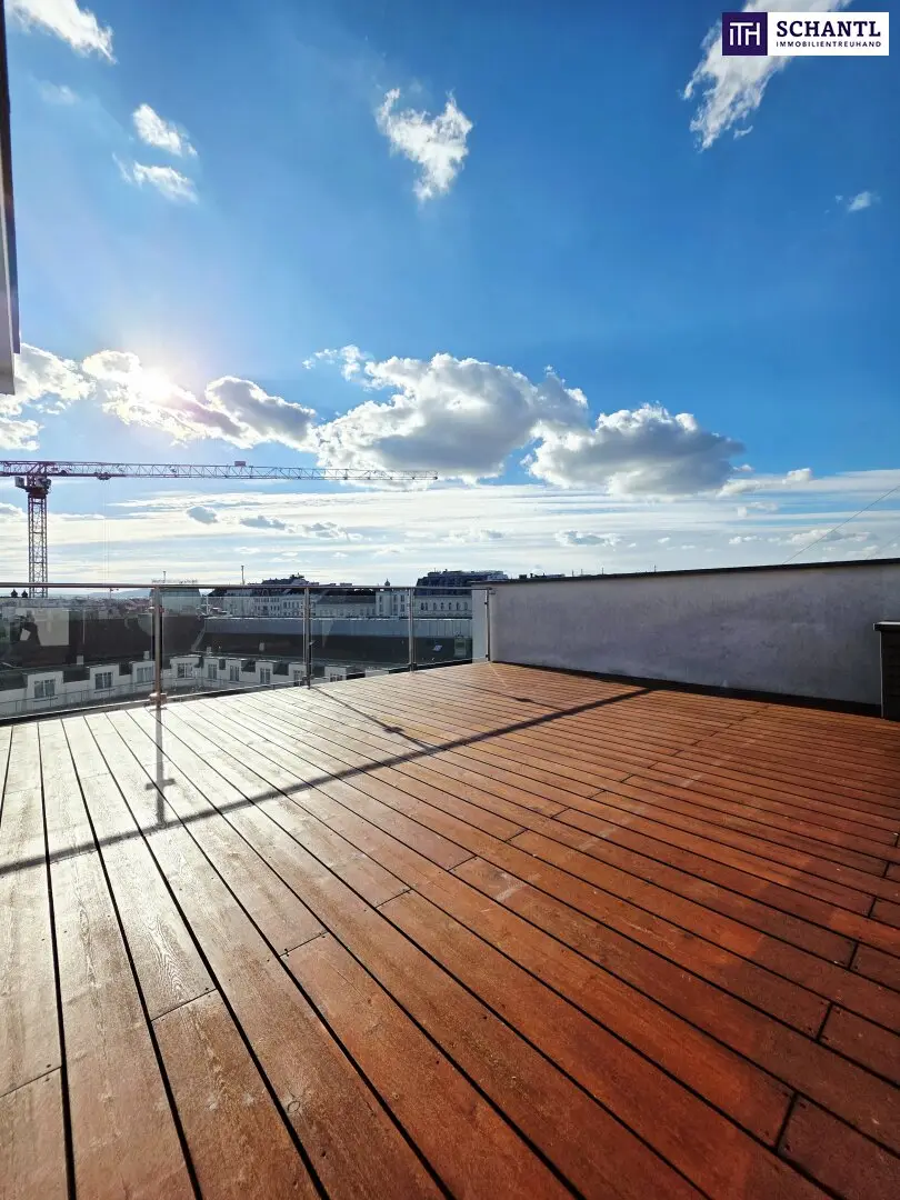 Wo der Himmel zum Wohnzimmer wird! U-Bahn und Naschmarkt um´s Eck + 2 gigantische Terrassen + Traumhaftes Altbauhaus + Beste Infrastruktur und Anbindung!