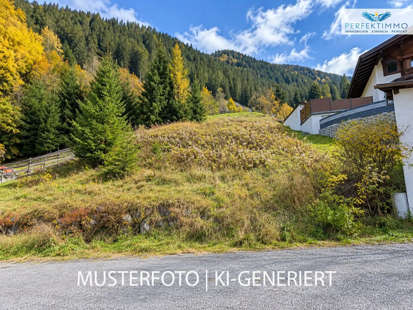Baugrund mit Bergblick und Lebensqualität