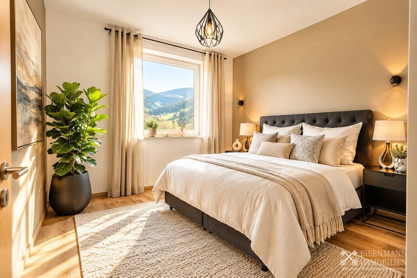 Hochwertige 2-Zimmer-Wohnung in Aussichtslage inkl. Kamin &amp; Balkon