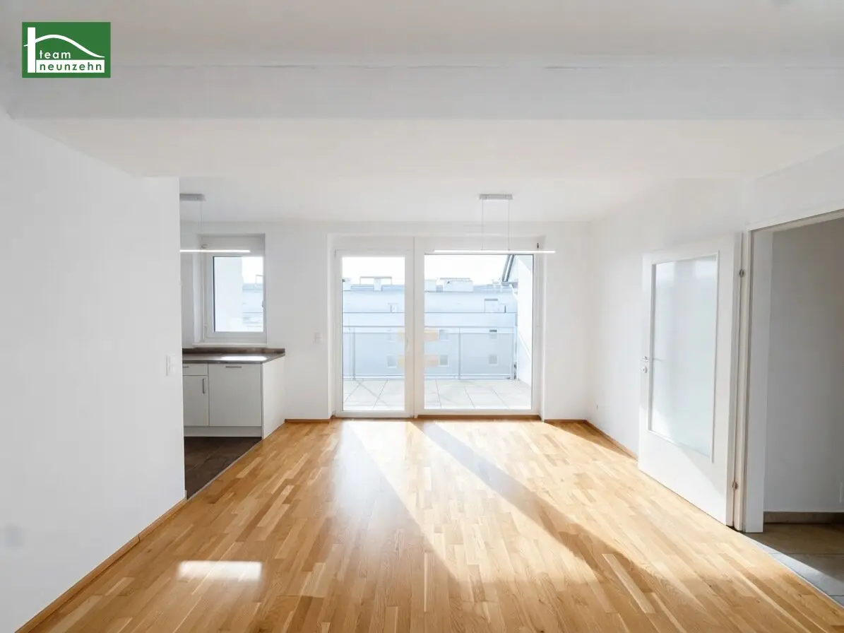 3-Zimmer mit großer Loggia und privater Dachterrasse! Nahe Schwechat Zentrum und S-Bahn!
