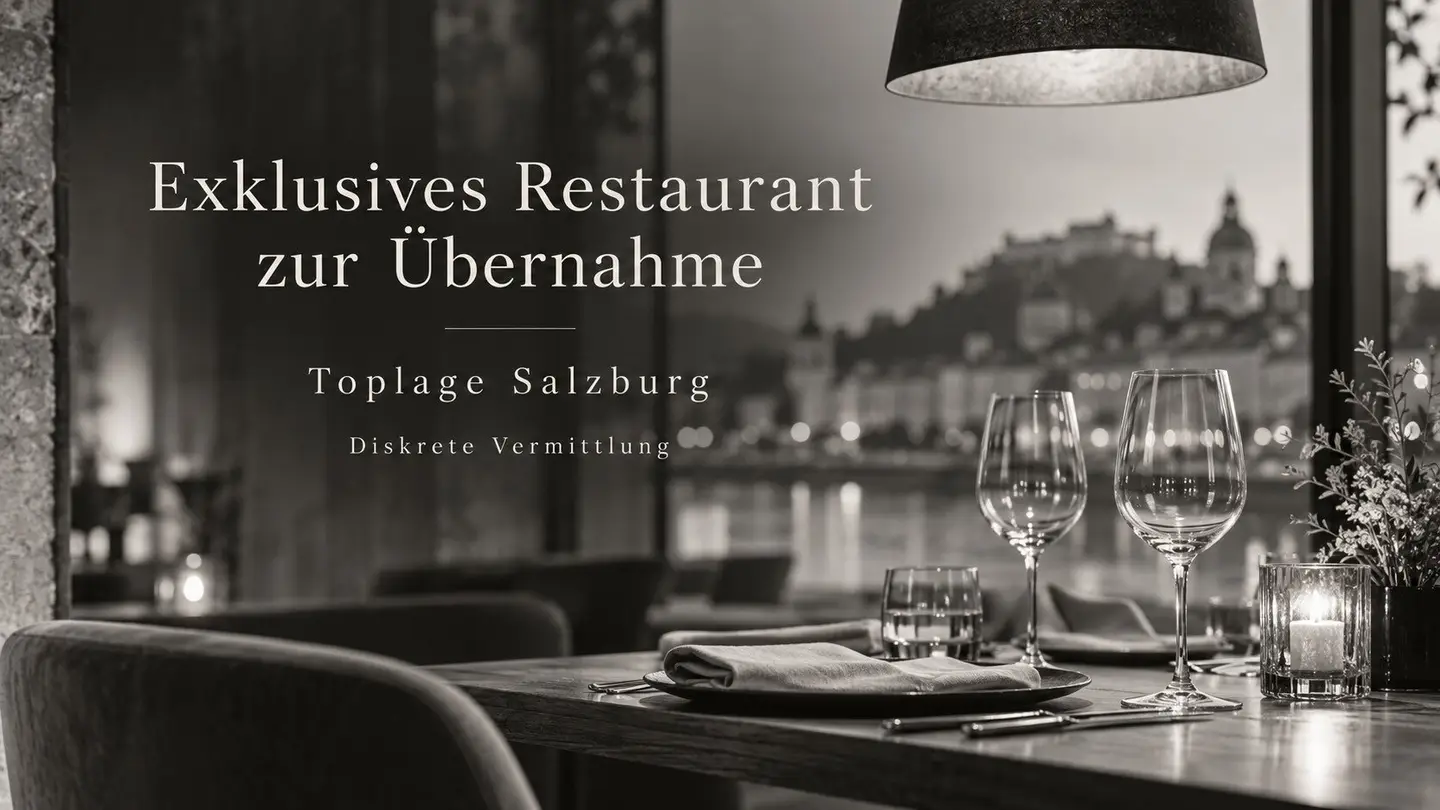 Exklusive Gelegenheit – Toplage direkt an der Salzach | Modernes Restaurant mit hervorragender Reputation zur Übernahme