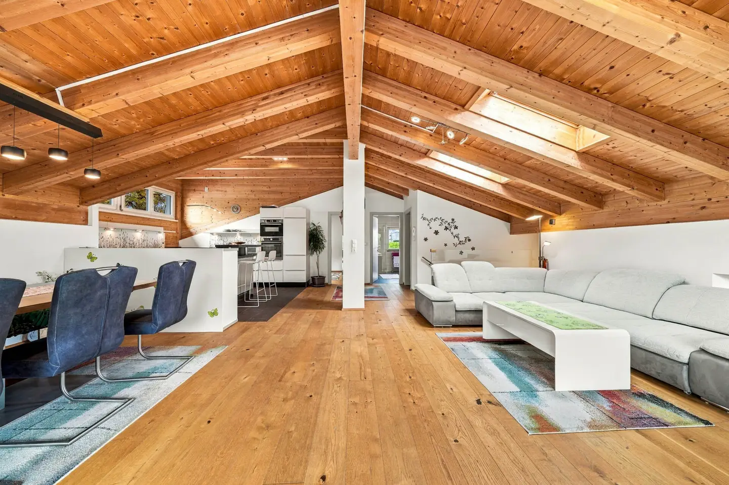 Maisonettewohnung mit Südterrasse und Bergblick