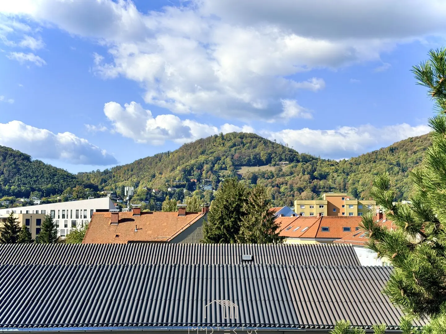 GANZ OBEN IST’S AM SCHÖNSTEN! 3,5 Zimmer mit Penthouse-Feeling &amp; traumhaftem Weitblick über Graz