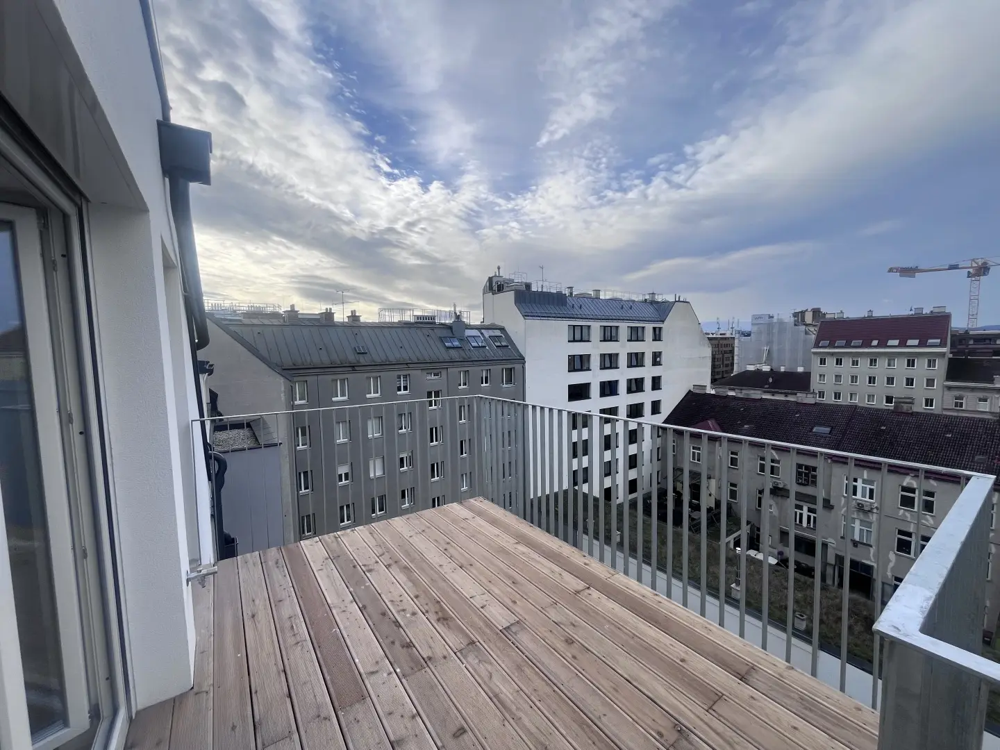 Dachgeschosswohnung mit drei Terrassen und Fernblick