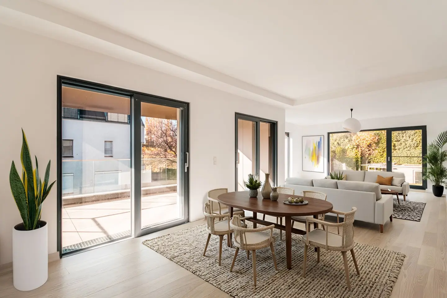 Wohnraum_Rendering Architekt