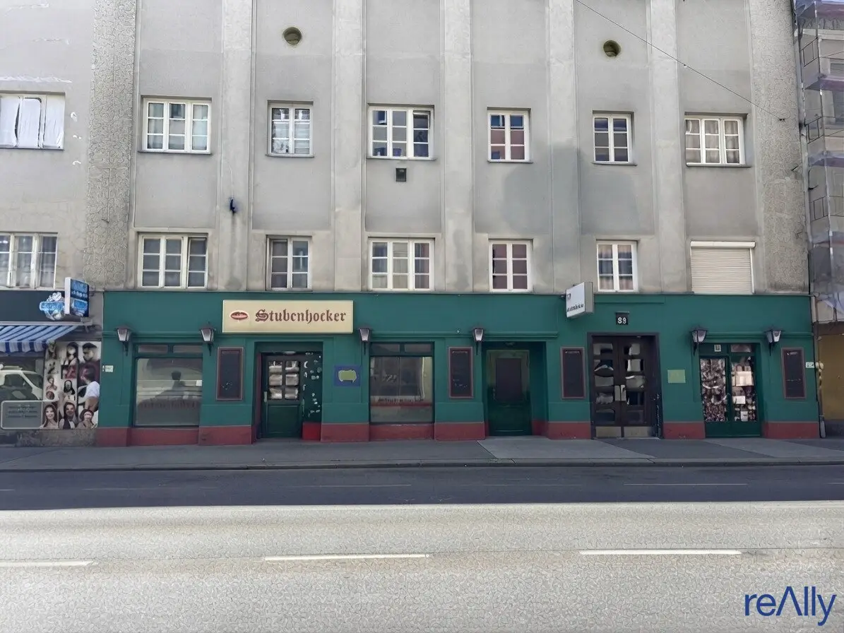 Spacious commercial premises 127m² in 1160 Vienna former restaurant Stubenhocker