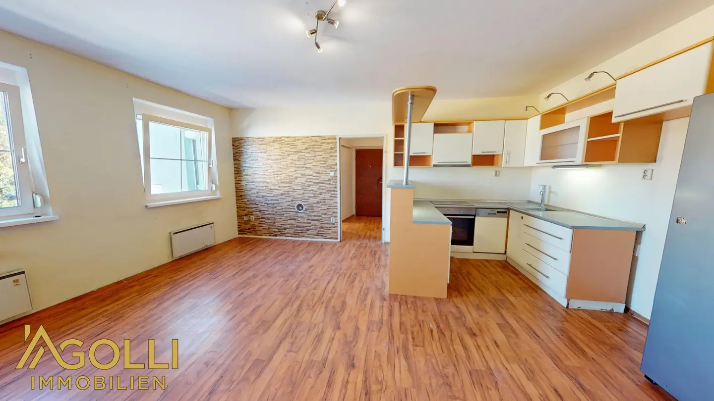 3 Zimmer Wohnung mit Garagen Stellplatz bereit für Neuschliff