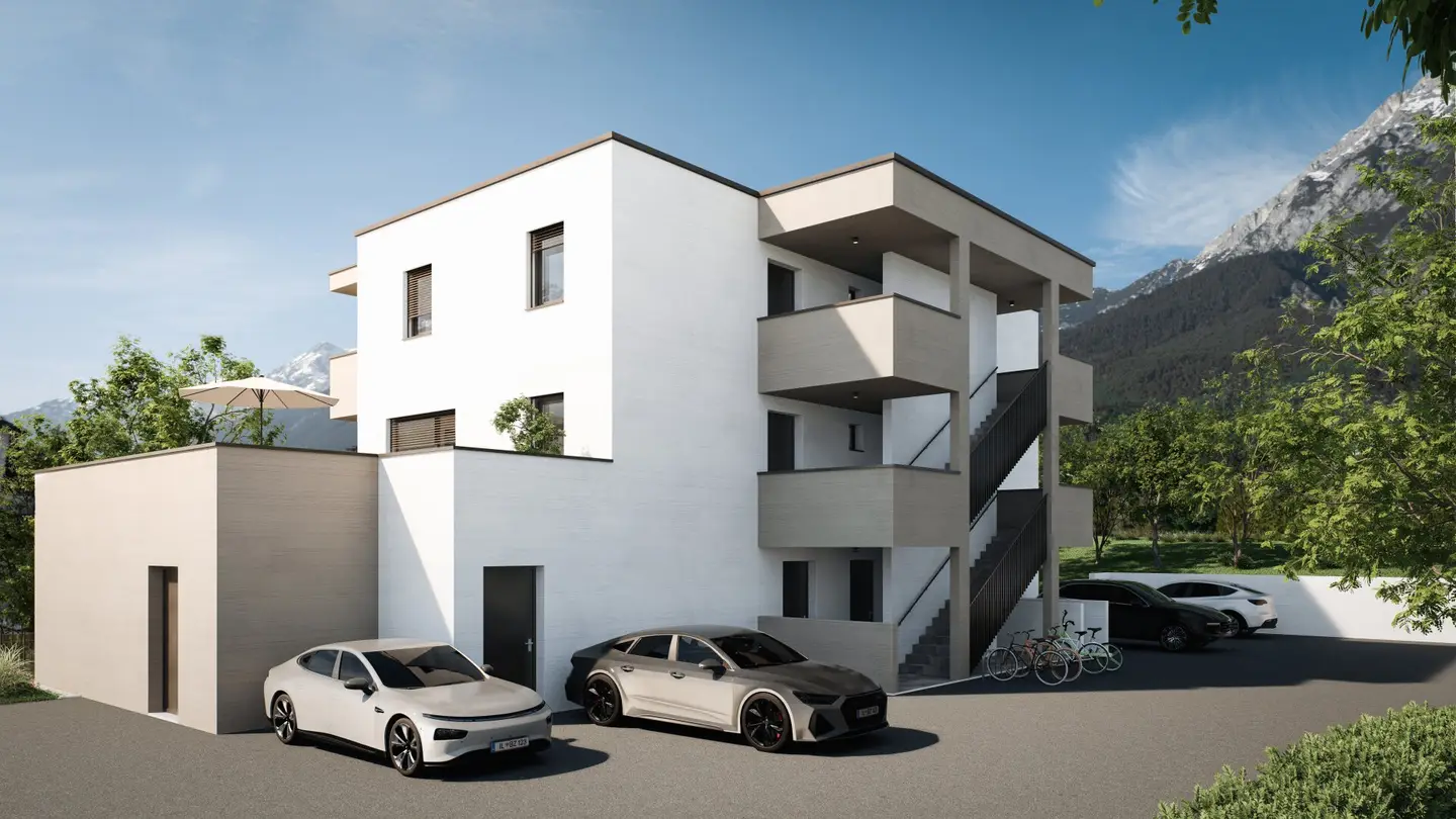 2-Zimmer-Wohnung Top W06 zur Miete, Wohnhaus Telfs - Saglstraße