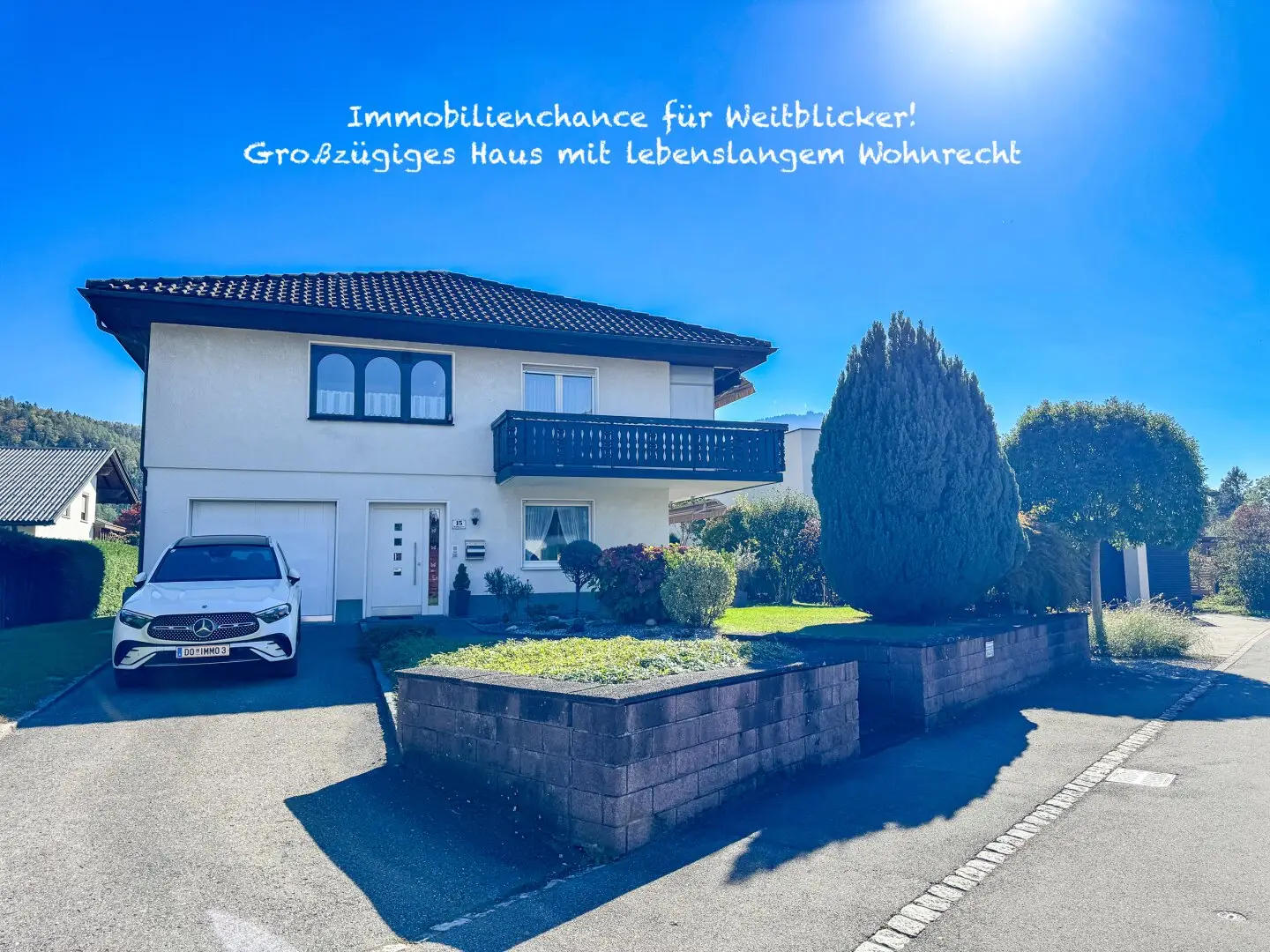 Immobilienchance für Weitblicker! Großzügiges Haus mit lebenslangem Wohnrecht