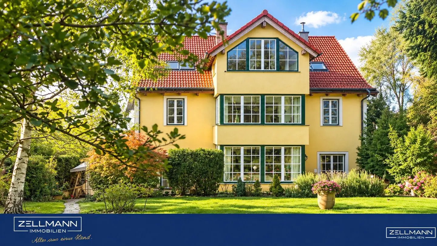 Eine Villa. Fünf Wohnwelten. Ihr Gartenparadies beim Lainzer Tor! | ZELLMANN IMMOBILIEN