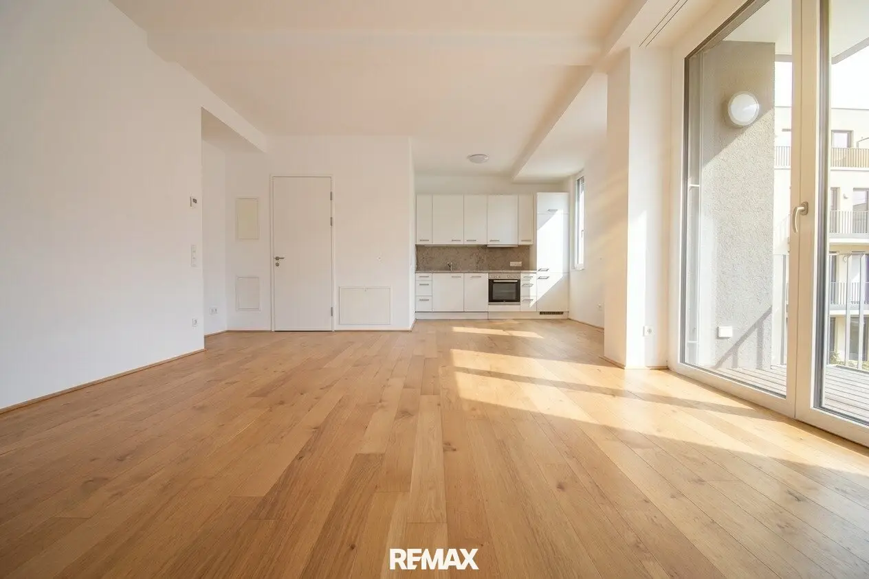 LINZ | VOLKSGARTENVIERTEL – barrierefreie 2-Zimmer-Wohnung mit Küche & Balkon in TOP-LAGE!