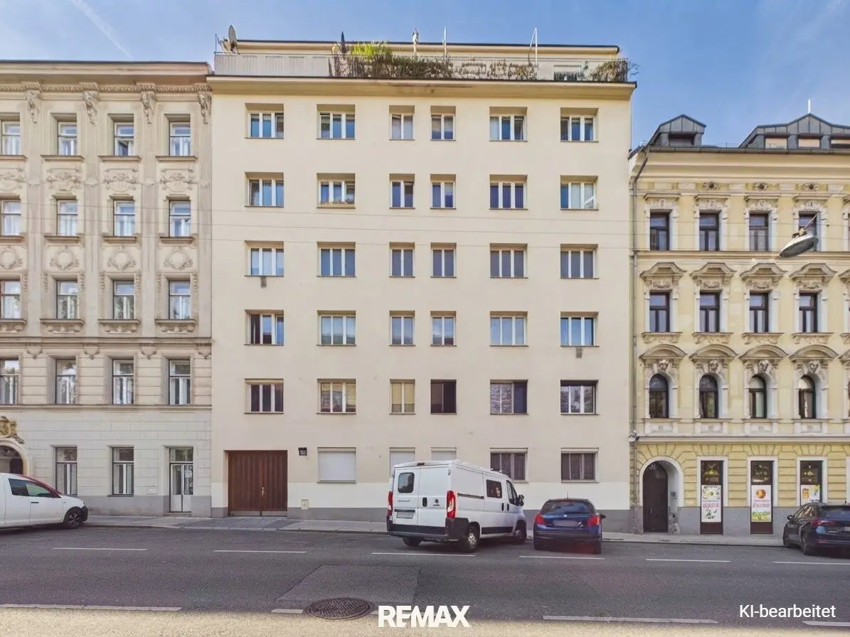 3-Zimmer-Wohnung mit großen Renovierungspotenzial am ruhigen Arthaberplatz mit Grünblick | DAVE